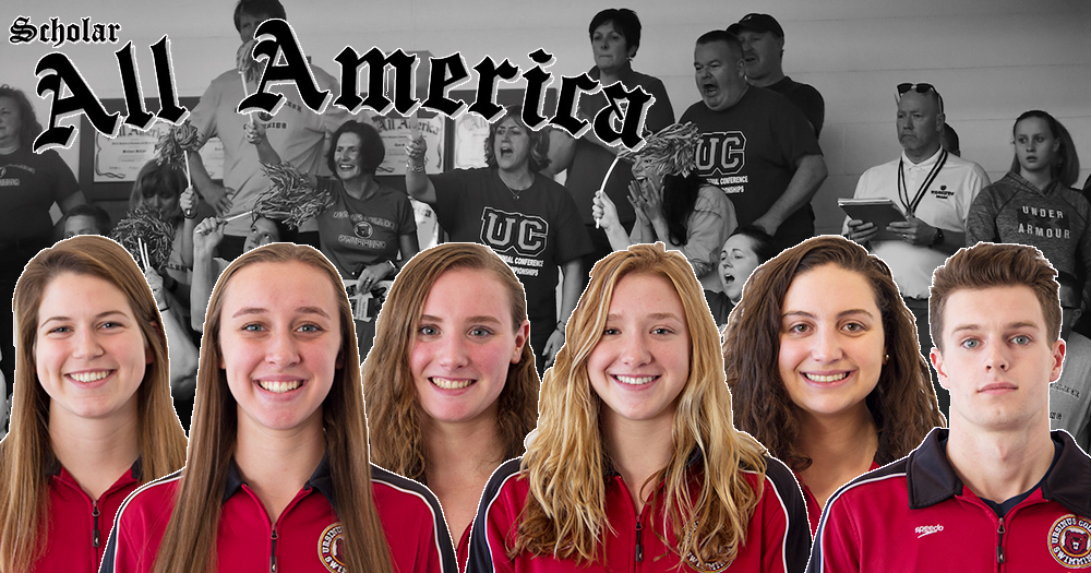 Six Swimmers Named Scholar All-Americans