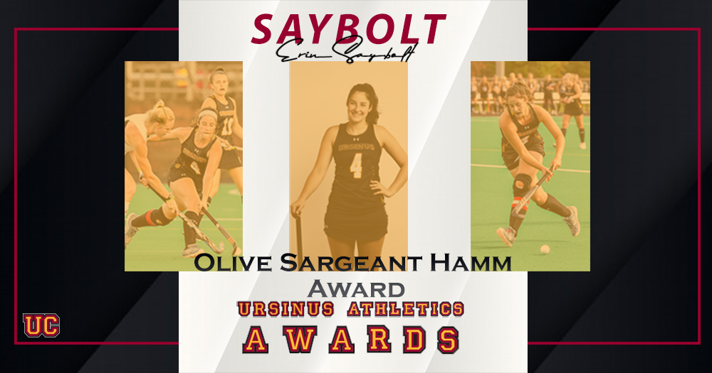 Erin Saybolt Receives Olive Sargeant Hamm Award