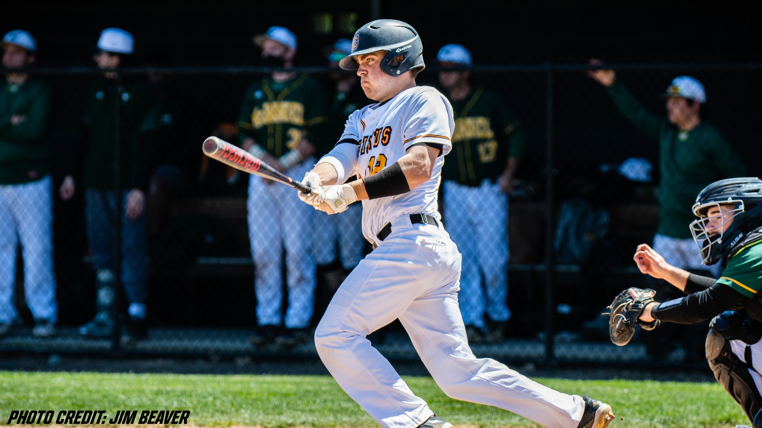 Jacobs' 5 RBI leads Baseball to Split Against Mules in Finale