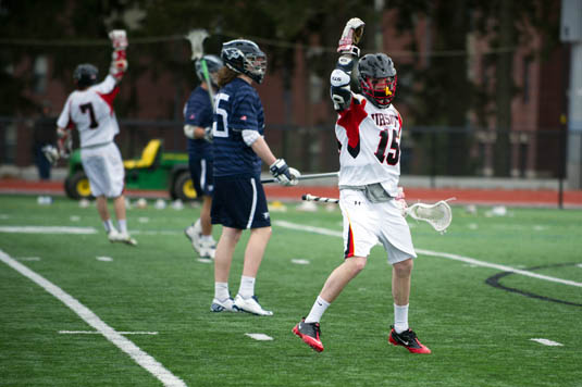 Men's Lacrosse rallies for 10-8 win over Montclair State
