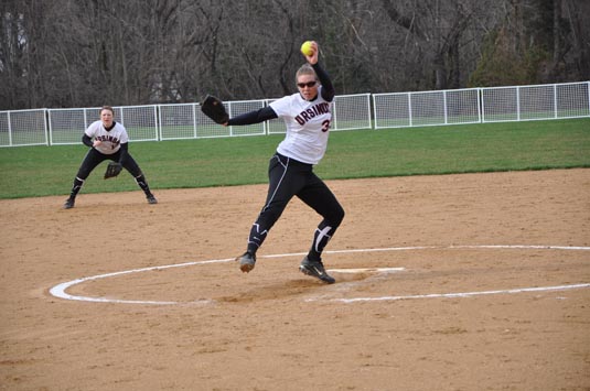 Softball 1-1 after day one of Centennial Conference Tournament