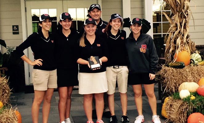 Victory! Women's Golf takes first invitational title