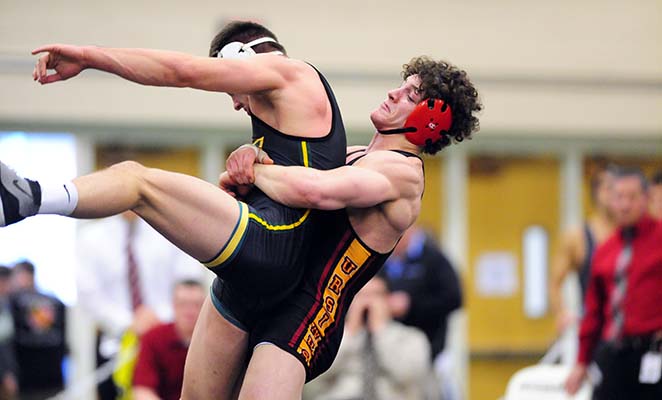 Wrestling second at Centennial Conference Championships
