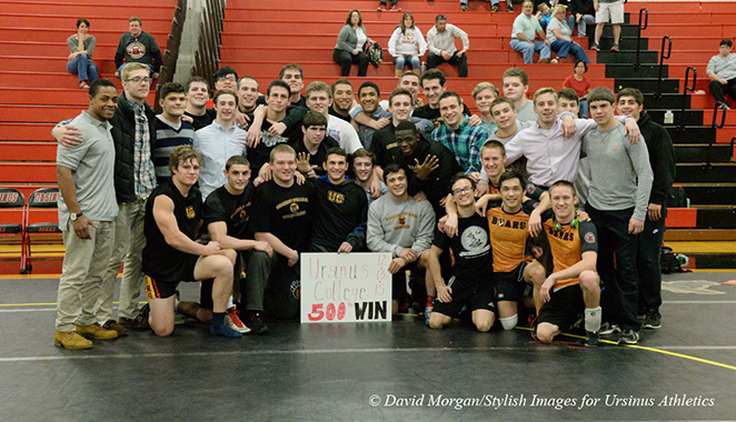 Racich Wins 500th as Wrestling Sweeps Home Tri-Match