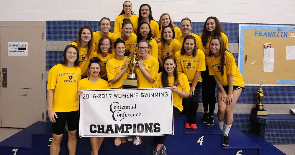 Women's Swimming Completes CC Four-Peat