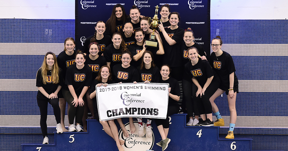 Women's Swimming Wins Fifth Straight CC Crown