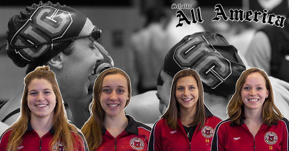 Four Women's Swimmers Named Scholar All-Americans