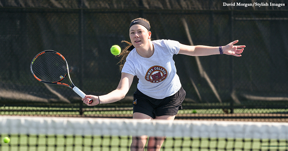 Danizger Ties Record, Women's Tennis Doubles Up Bryn Mawr