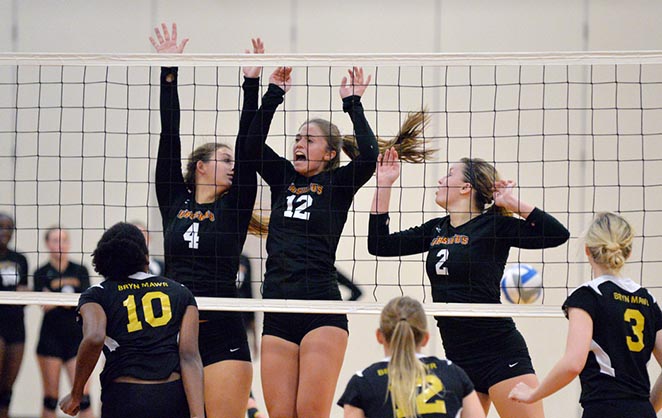 Volleyball goes 1-1 at McDaniel tri-match