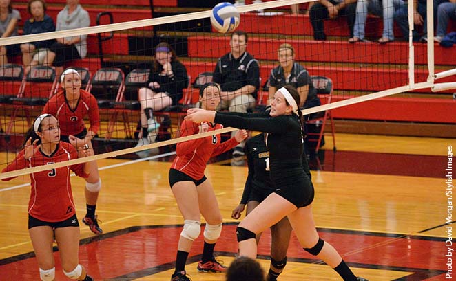 Volleyball sees win streak snapped at PSU-Berks, 3-2