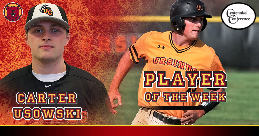 Hot-Hitting Usowski Selected CC Player of the Week