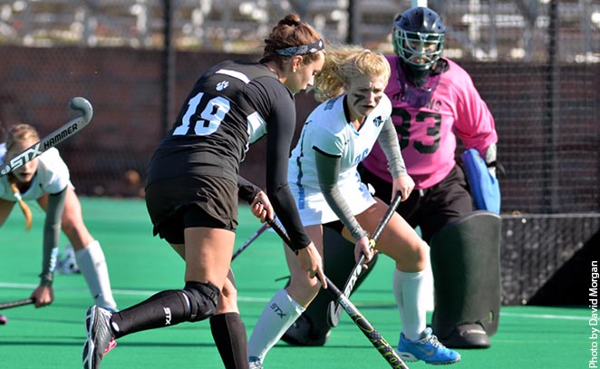 Field Hockey advances to CC Final with 7-0 win over Johns Hopkins