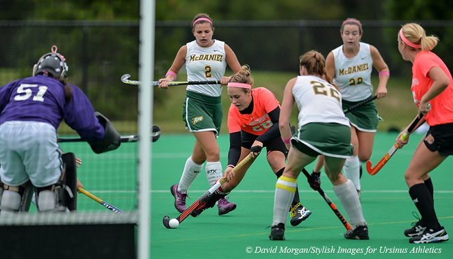 Field Hockey Dispatches McDaniel on Family Day