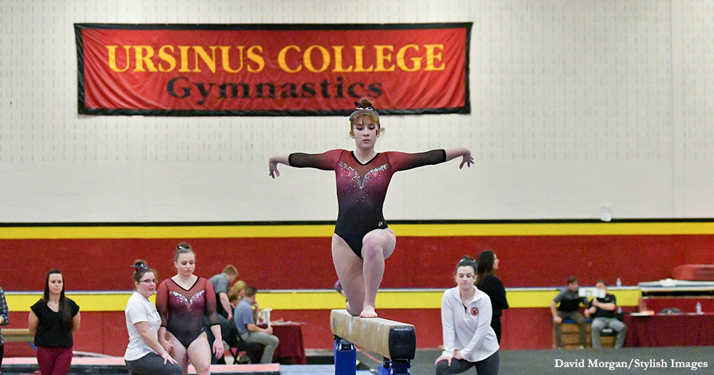 Gymnastics Competes at Famous Palestra