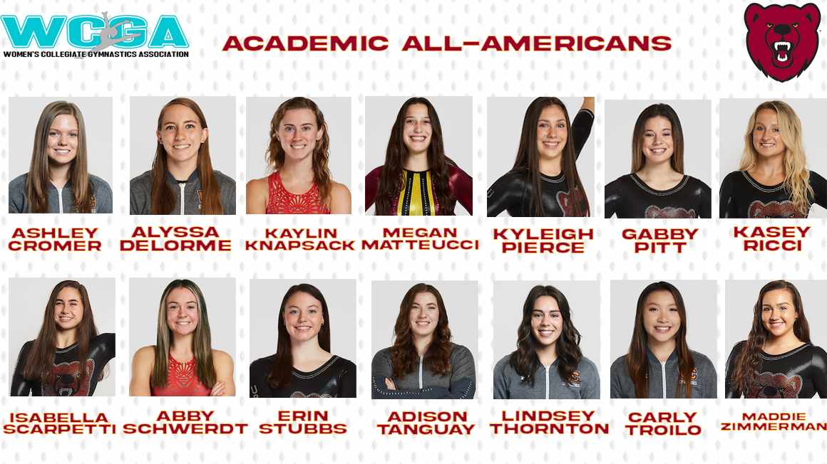 14 Gymnastics Student-Athletes Named WCGA Academic All-Americans