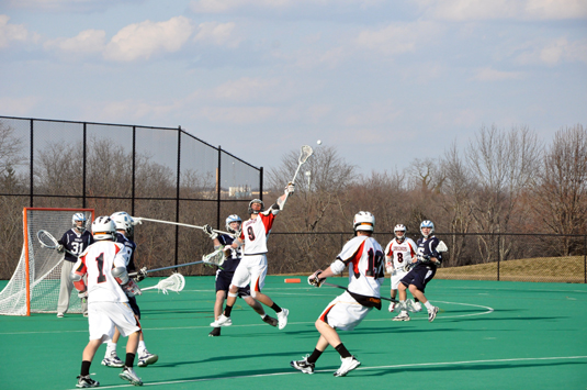 MLax nipped by Haverford, 11-10