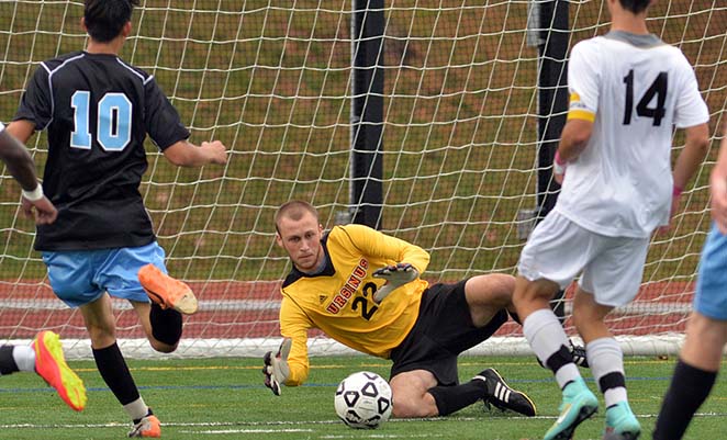 Men's Soccer blanked by Haverford, 3-0