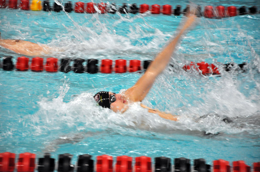 Men's Swimming tripped up by Albright, 114-90