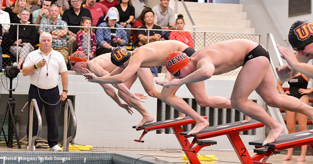 Solid Start for Men's Swimming at CC Championship