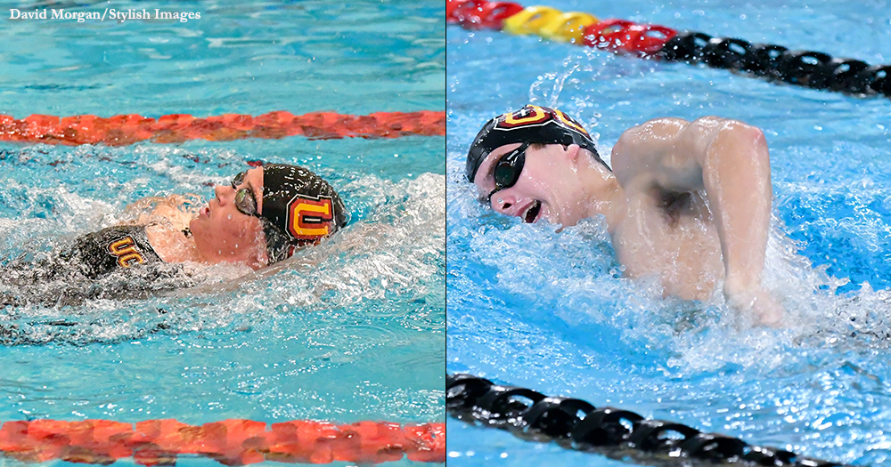Leitz, Menzer Collect CollegeSwimming Honors