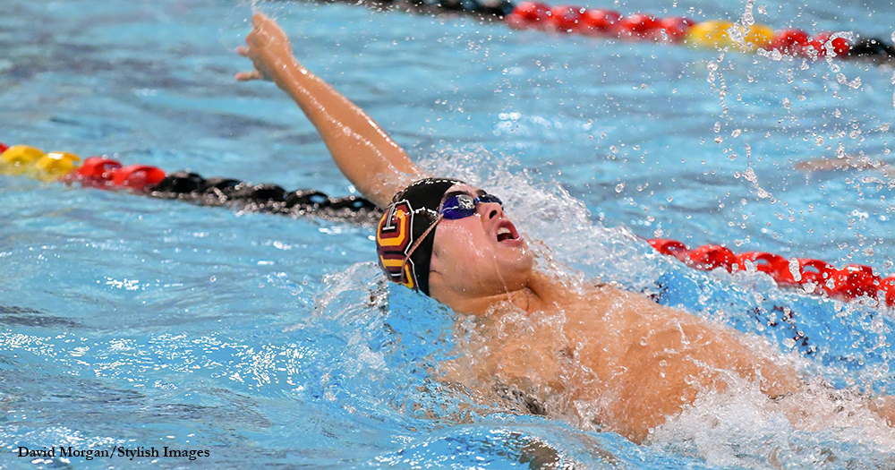 Men's Swimming Wraps up at West Chester