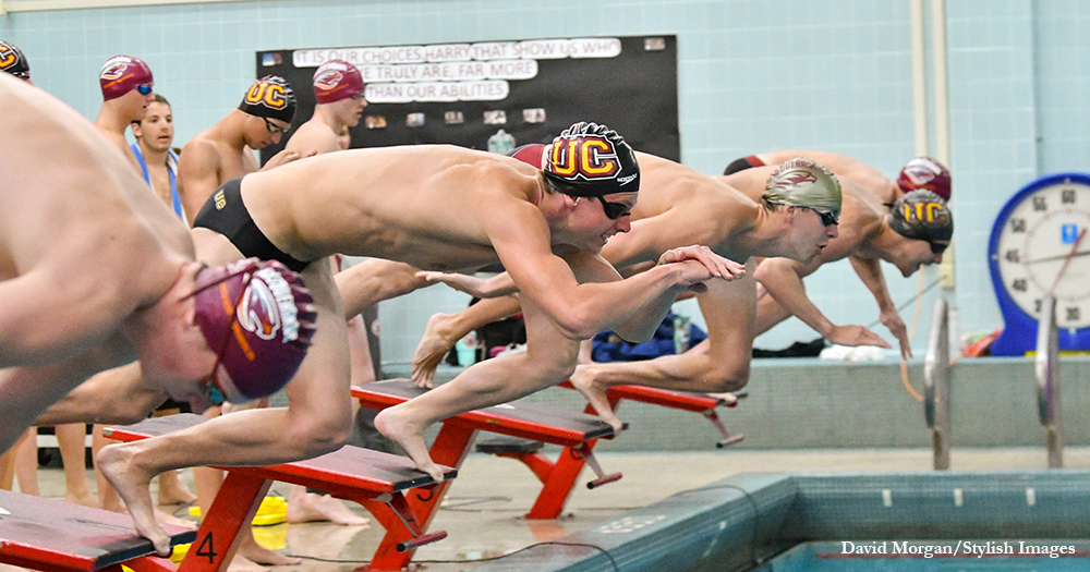 Men's Swimming Duo Sets New Standards