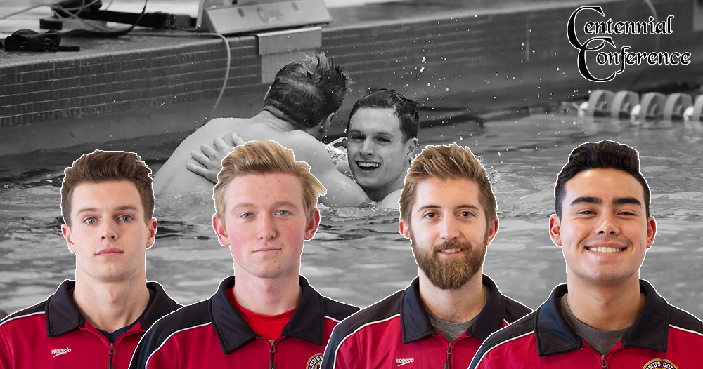 Men's Swimming Lands Four on All-CC Roster