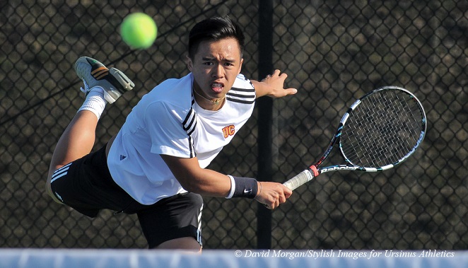 Nationally Ranked Swarthmore Deals Men's Tennis First Loss