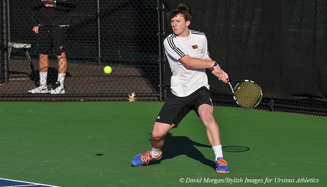 Men's Tennis Splits Singles Play at Haverford