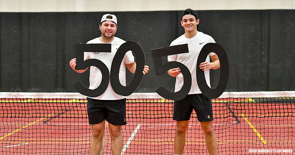 Men's Tennis Pair Reach Milestone
