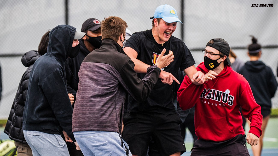 Men's Tennis Walks Off Dickinson in CC Thriller