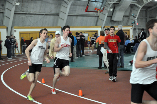 Men's Track and Field sets high marks at Armory Meet