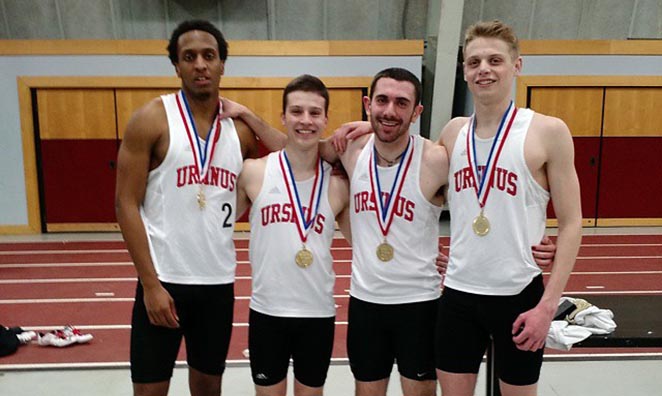 Men's Indoor Track and Field fifth at Centennials