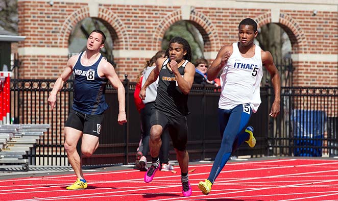 4x4 record falls as Men's Track and Field shines at West Chester