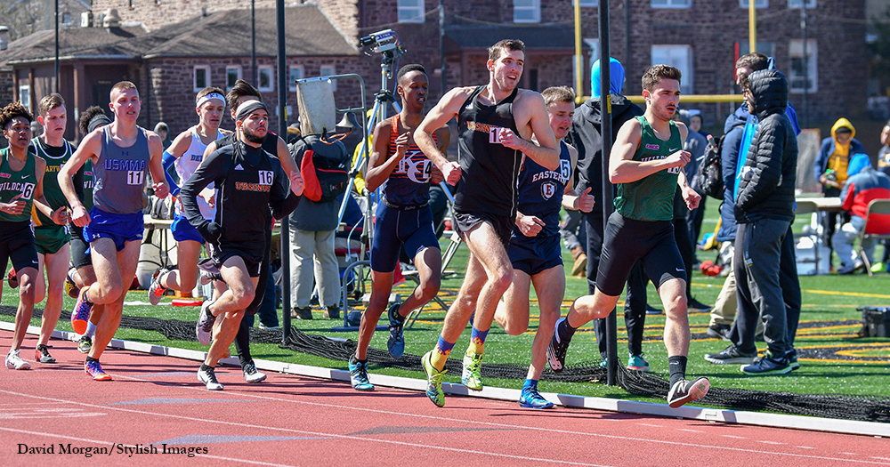 Men's Track and Field Splits Up and Shines
