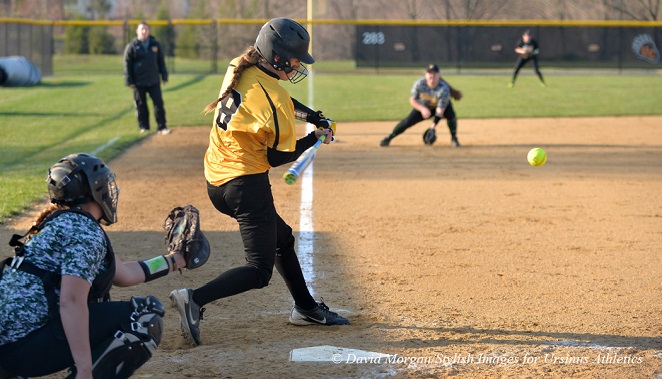 Rookies Rouse Softball for Split With Delaware Valley