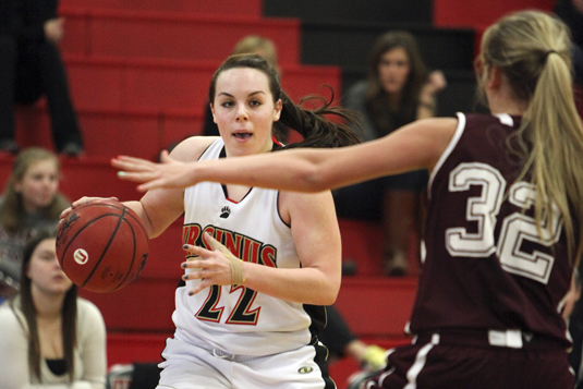 Women's Basketball stays alive in CC playoff race with 52-50 win over Haverford