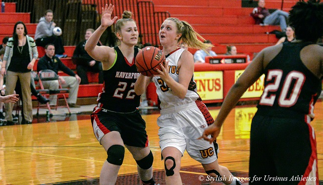 Women's Basketball Puts Clamps on Haverford