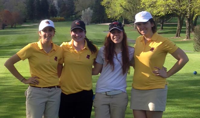 Women's Golf finishes sixth at CCs