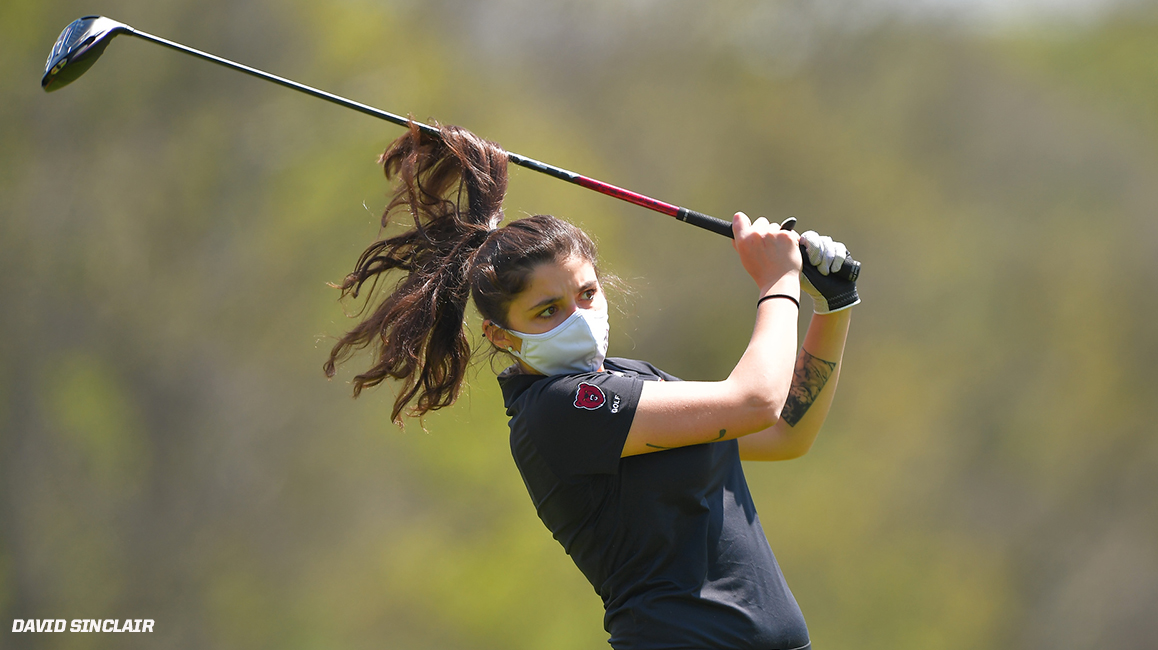 Lamarca Stars in Women's Golf Opener