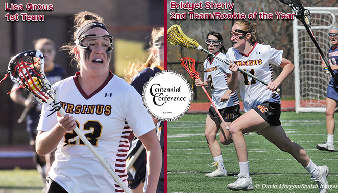 Grous, Sherry Named All-CC in Women's Lacrosse