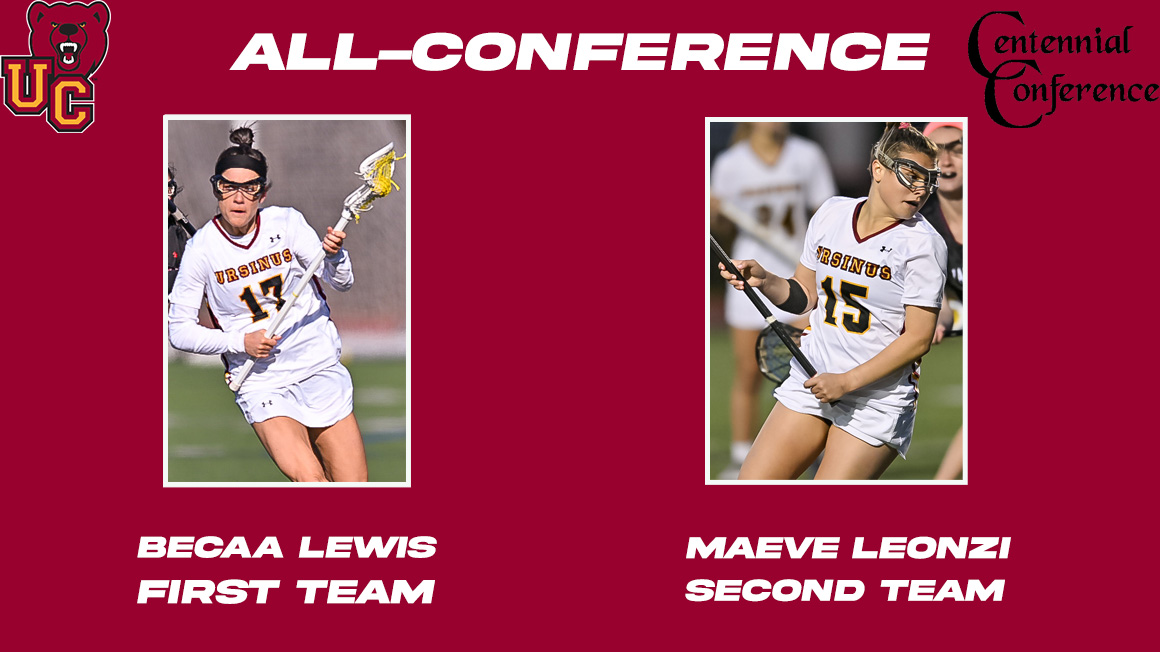 Lewis, Leonzi Earn All-Centennial Conference Honors.