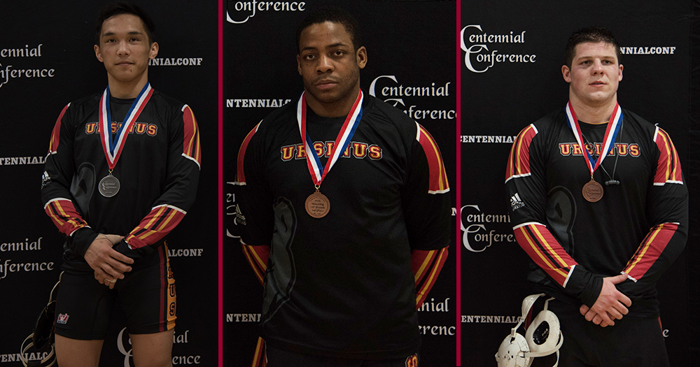 Three Wrestlers Medal at CC Championship
