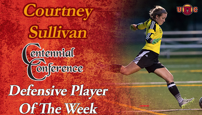 Sullivan Named CC Defensive Player of the Week