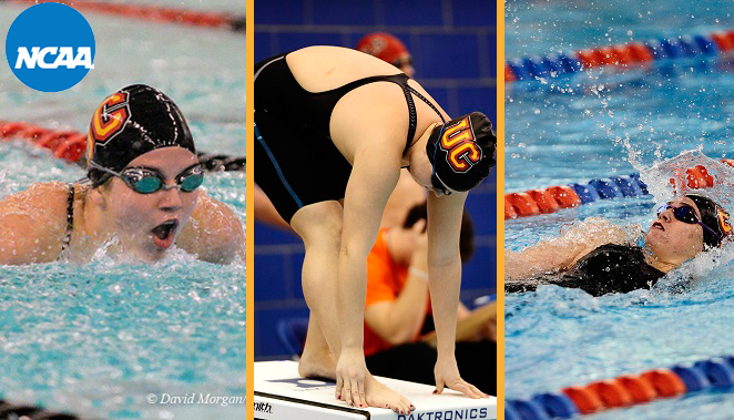 Women's Swimming Trio Headed to NCAA Championships