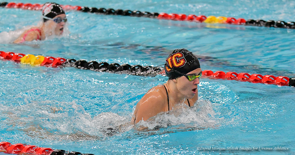 Swimming Teams Rout Albright in Final Non-Conference Dual