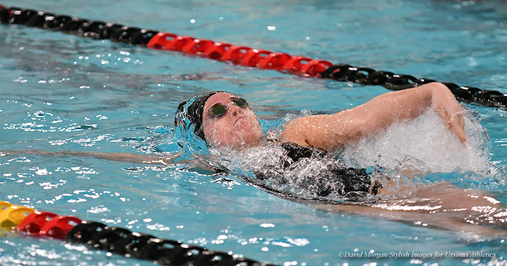 Women's Swimming Surges Past Swarthmore