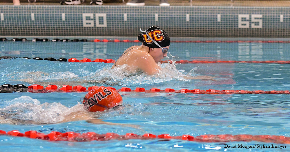 Women's Swimming Claims CC Debut