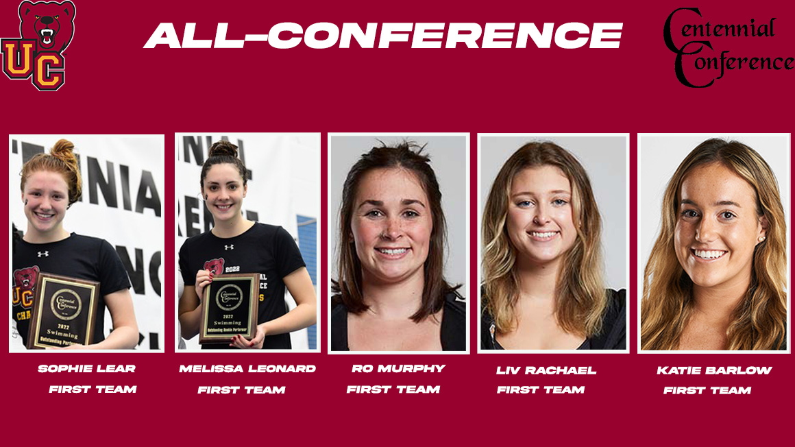 Women's Swimming Places Six on All-CC Team