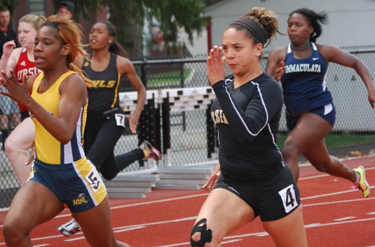 Women's Track and Field finishes fourth at Centennial Championships